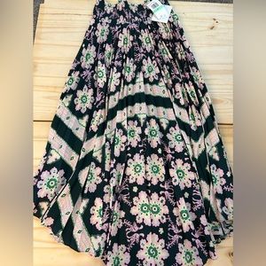 A.L.C Womens long skirt Spring Floral Size 8 Reg $495 Sale!!